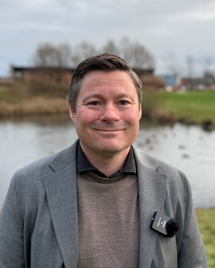 Theis Andersen, der er kandidat til forbrugervalg til bestyrelsen i Favrskov Spildevand